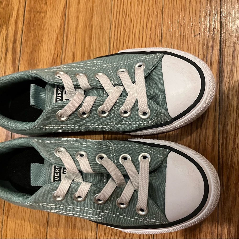 Converse Mint Green Canvas Sneakers